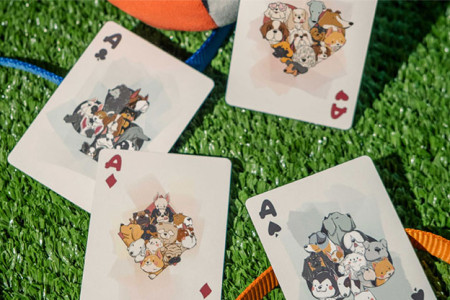 Bicycle Playful Dog Playing Cards