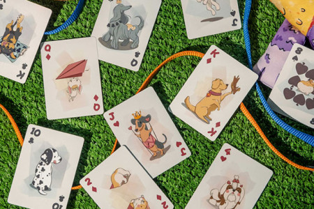 Bicycle Playful Dog Playing Cards