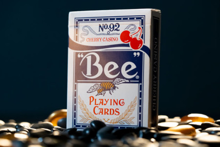 Limited Bee X Cherry (Blue) Playing Cards