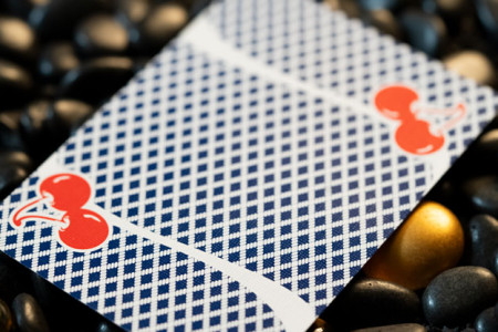 Limited Bee X Cherry (Blue) Playing Cards