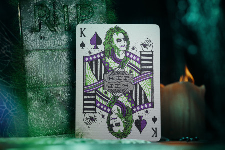 Beetlejuice playing Card