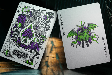 Beetlejuice playing Card