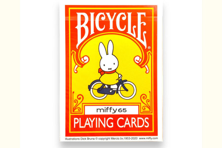 Jeu Bicycle Miffy 65 (Orange)