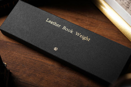 Leather Book Weight