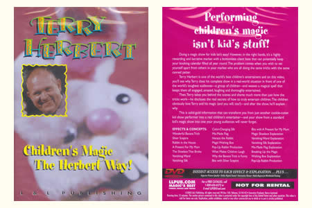 DVD Children's Magic - terry herbert