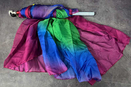 Aparición de una bandera gigante Aparición de una bandera gigante