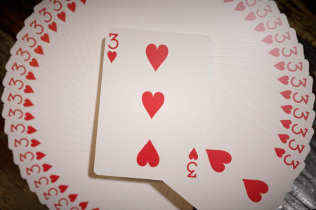 Forcing Bicycle Deck (3 of Hearts) Forcing Bicycle Deck (3 of Hearts)